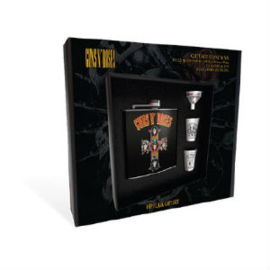 Guns and Roses: Cross - Hip Flask Set