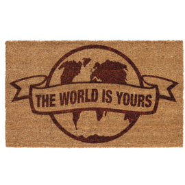 Scarface: The World is Yours Globe 60 x 40 cm Doormat