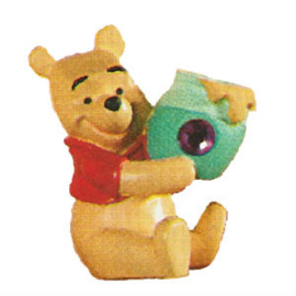 Pooh & Friends - Honey Pot Gem "In February We Share Friendships Together"