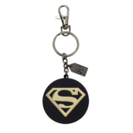 DC Comics: Superman Golden Logo Metal Keychain