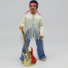 Jimi Hendrix: Flocked 8 inch Action Figure