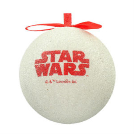 Star Wars: Han And Leia Mistletoe Christmas Ball