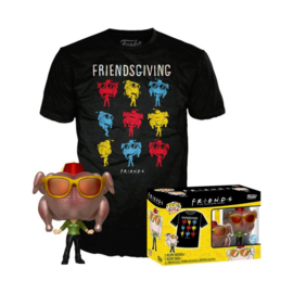 Pop! and Tee: Friends - Monica with Turkey T-Shirt