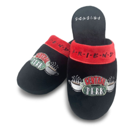 Friends: Slippers Logo Central Perk Black  EU 5-7