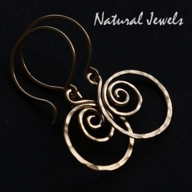 xxx - verkocht - xxx Oorbellen 14K Goldfilled Spirals