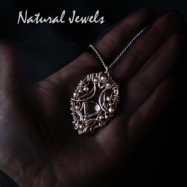 xxx - verkocht - xxx Necklace Adorned Crystal