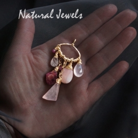 xxx - verkocht - xxx Robust Golden Pink Pendant