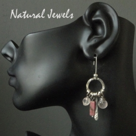 xxx - verkocht - xxx Earrings Rosequartz