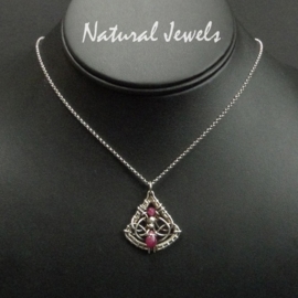 xxx - verkocht - xxx Small Pendant Ruby