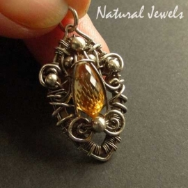 xxx - verkocht - xxx Citrine Pendant