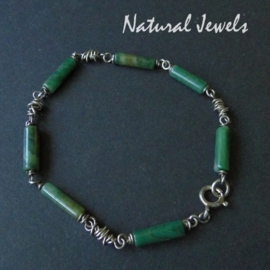 xxx - verkocht - xxx Bracelet Afican jade