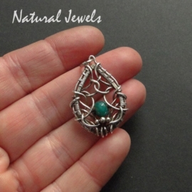 xxx - verkocht - xxx Small Pendant Emerald