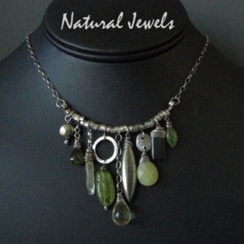 xxx - verkocht - xxx Necklace Spring Green