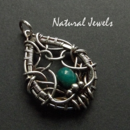 Small Pendant Emerald