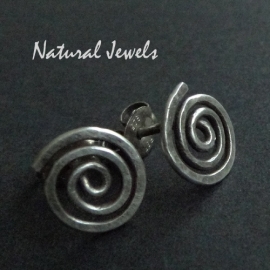 xxx - verkocht - xxx Earrings Little Spiral studs