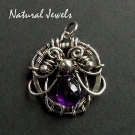 xxx - verkocht - xxx Small Pendant Amethyst