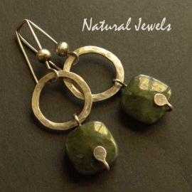 xxx - verkocht - xxx Earrings Earthy Jade