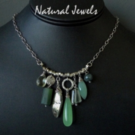 xxx - verkocht - xxx Necklace Apple Green