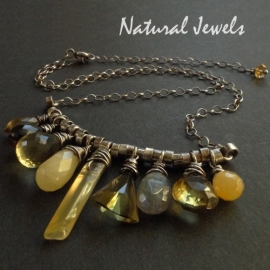 xxx - verkocht - xxx Necklace Natural Yellow