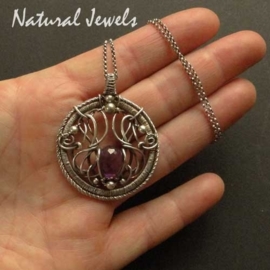 xxx - verkocht - xxx Pendant Celtic Amethyst