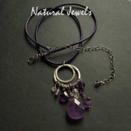 xxx - verkocht - xxx Necklace Earthy Purple