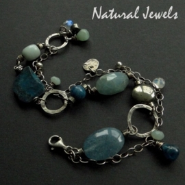 xxx - verkocht - xxx Armband Chrysocolla