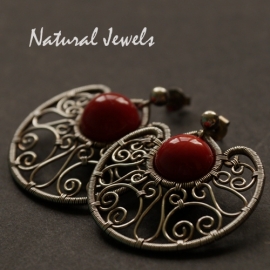 Earrings Red Passion