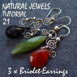 Tutorial 21 - 3 pairs of earrings