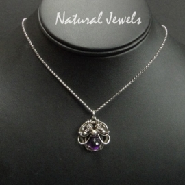 xxx - verkocht - xxx Small Pendant Amethyst