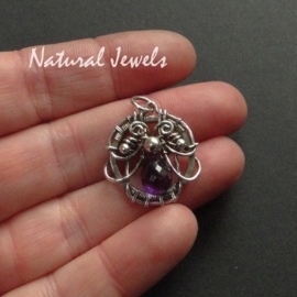 xxx - verkocht - xxx Small Pendant Amethyst