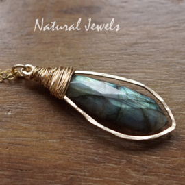 Hanger Labradoriet goud