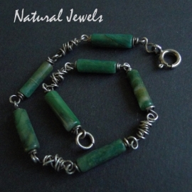 xxx - verkocht - xxx Bracelet Afican jade