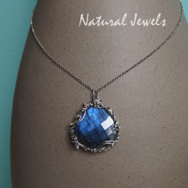 BLAUWE edelsteen sieraden