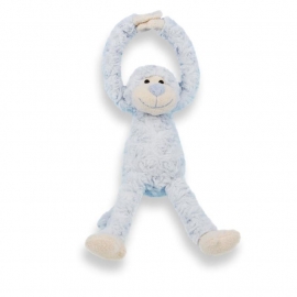 Knuffel slingeraap | Blauw