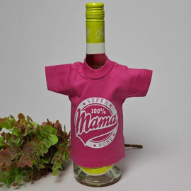 Mini t-shirt | fuchsia | 100% mama