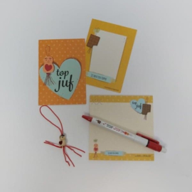 Gelukspoppetjes cadeau set | Top juf