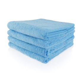 Handdoek licht blauw | geborduurd met naam