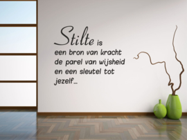 Stilte is