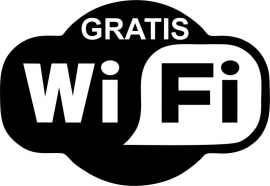 Wi Fi stickers 1 ( kleine afmetingen )