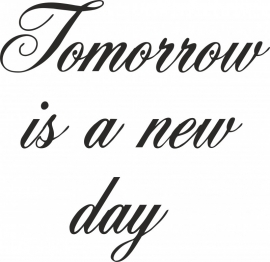 trapsticker:Tomorrow is a new day