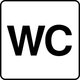 sticker WC S1-020