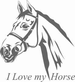 I Love my Horse - (grote afmeting))