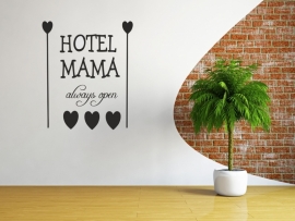 muursticker: HOTEL MAMA
