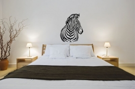 Zebra muursticker