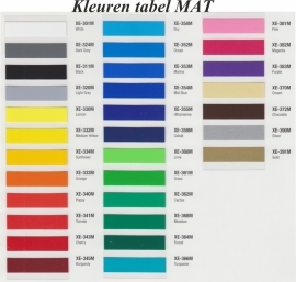 kleuren tabel