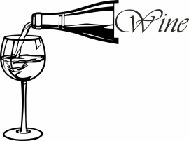wijnglas+tekst wine