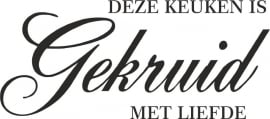 Deze keuken is gekruid met liefde