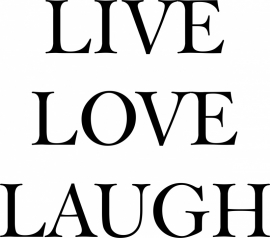 trapsticker: LIVE LOVE LAUGH