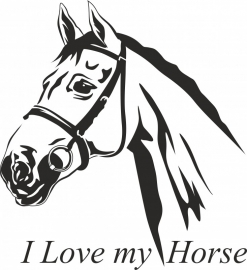 I Love my Horse - (kleine afmeting)