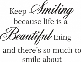 keepSmiling